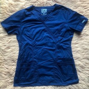 3 for $15 Cherokee mock wrap scrub top
